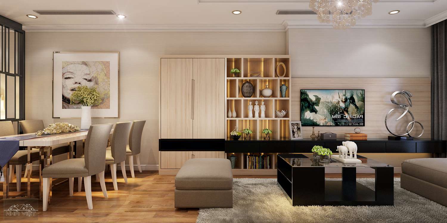 Thiết kế nội thất căn hộ 11 ParkHill 2 phong cách hiện đại